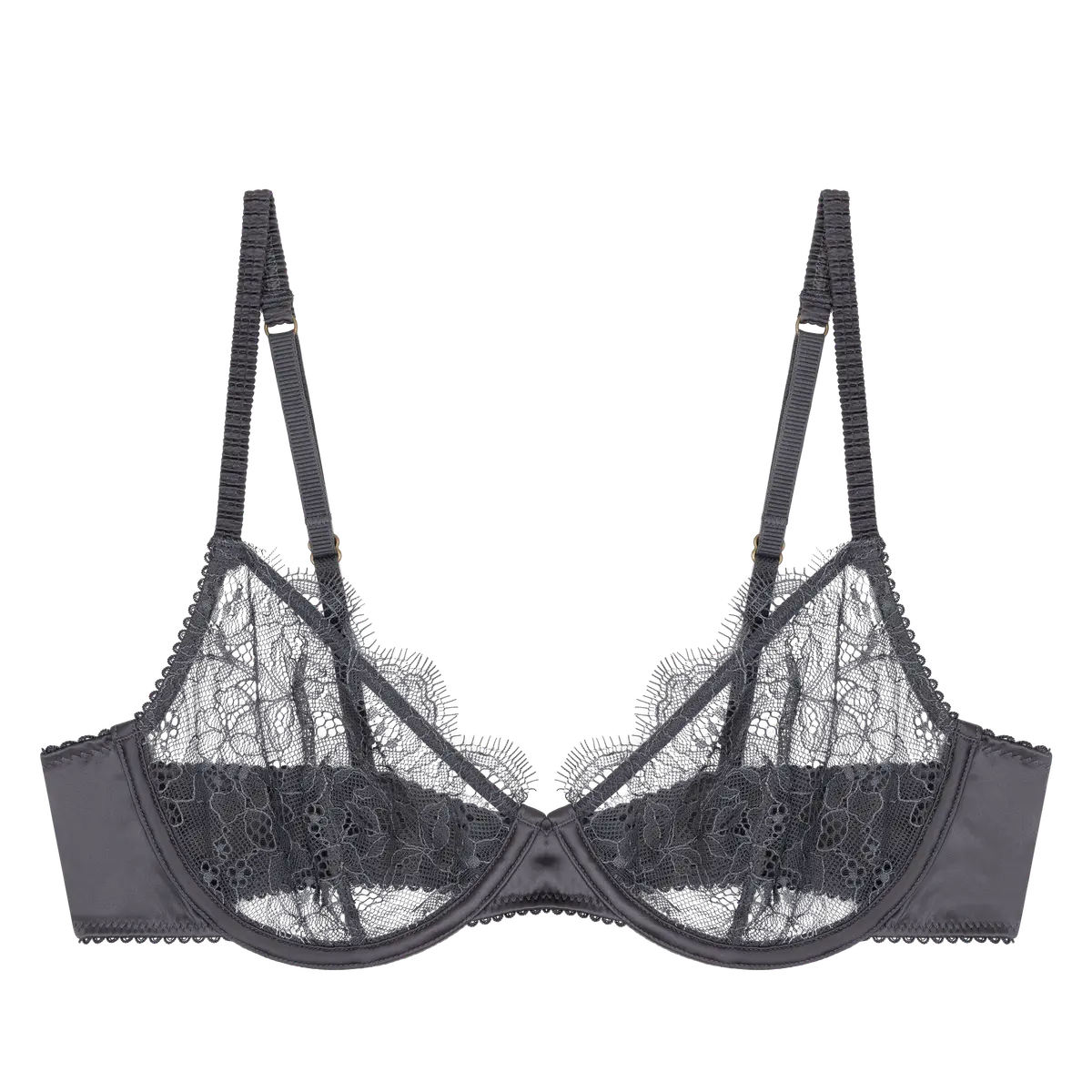 LS Romeo Dark Grey Bralette