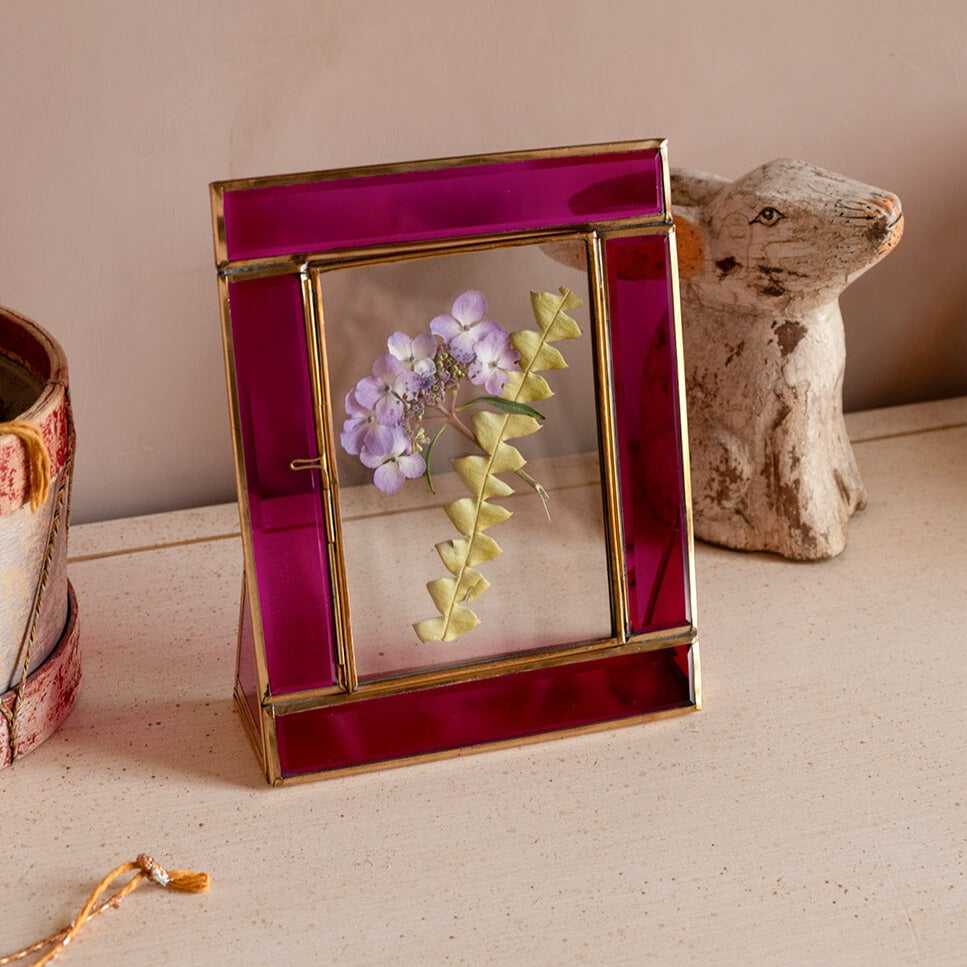 Bonnie frame ruby pink, large in giftbox