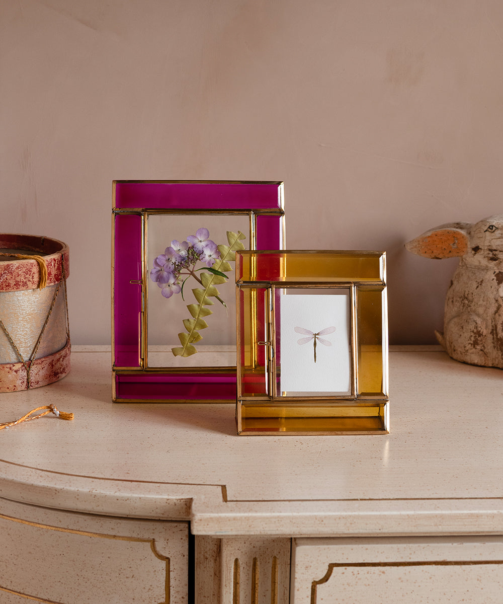 Bonnie frame ruby pink, large in giftbox