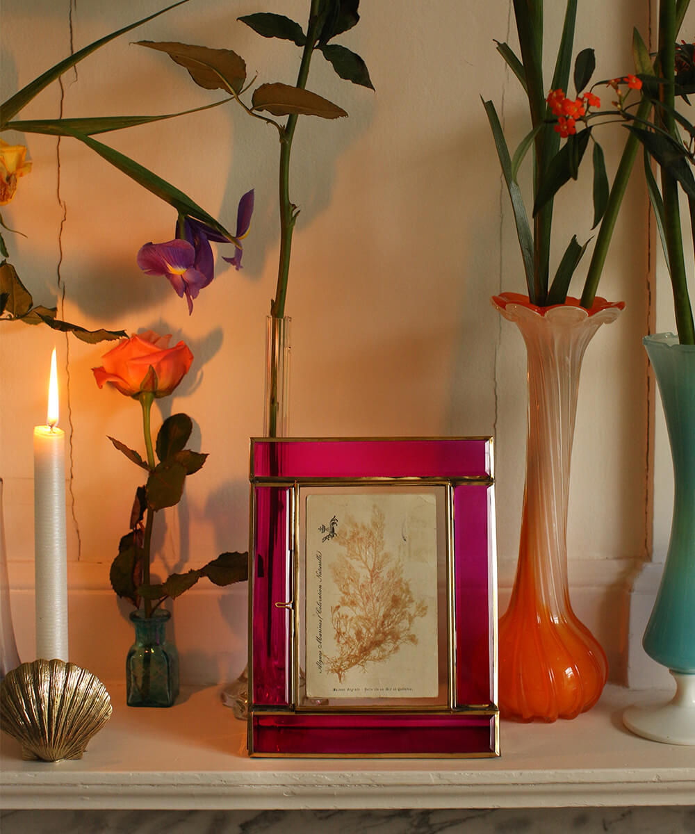 Bonnie frame ruby pink, large in giftbox