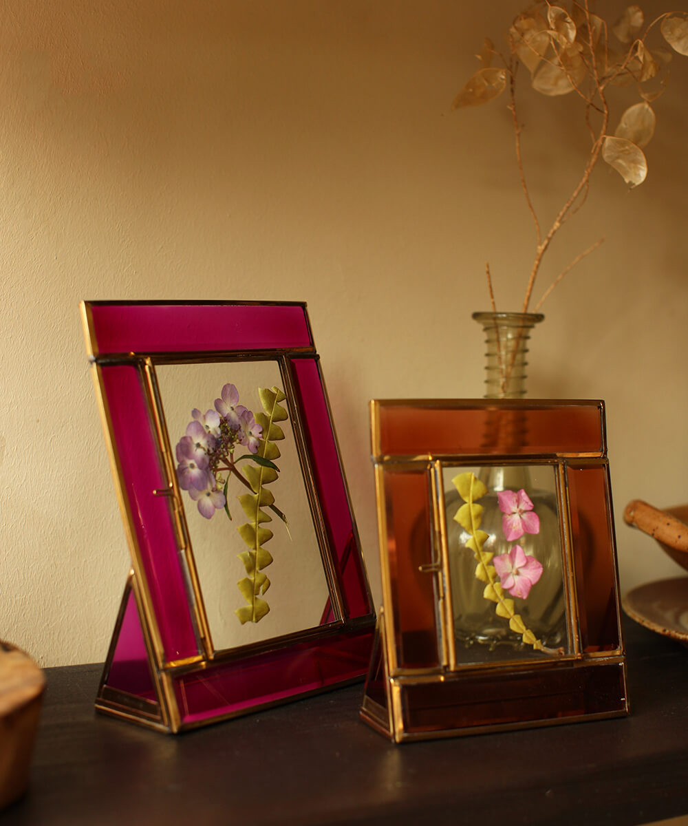 Bonnie frame ruby pink, large in giftbox