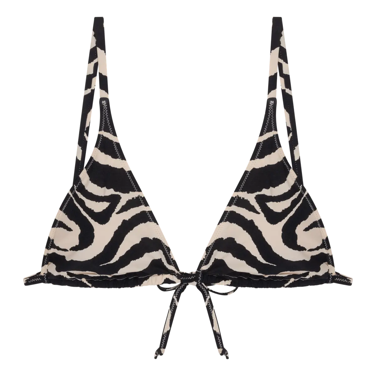 LS Jolly zebra bikini top
