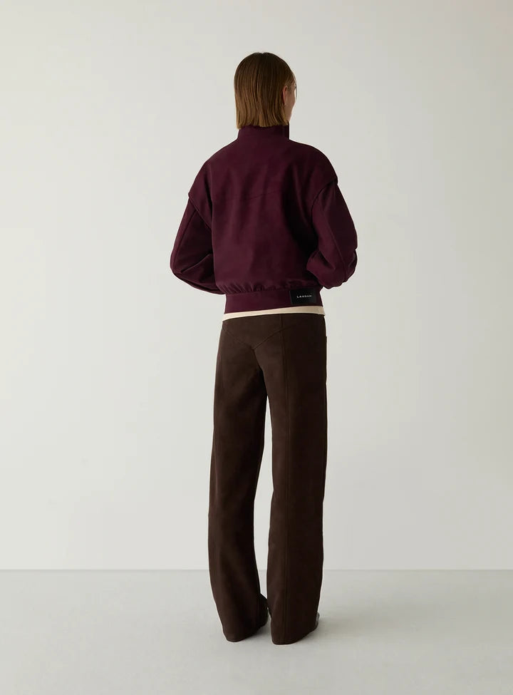 Signy Burgundy Bomber Jacket
