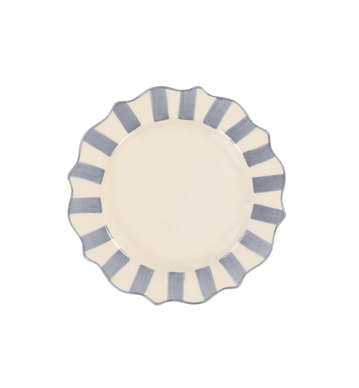 Lilac Scalopped Plate
