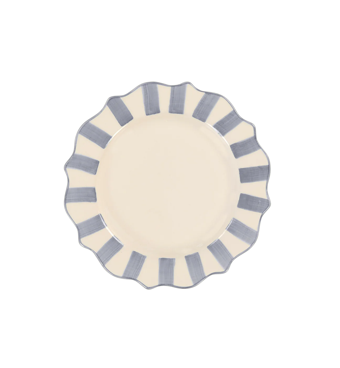 Lilac Scalopped Plate