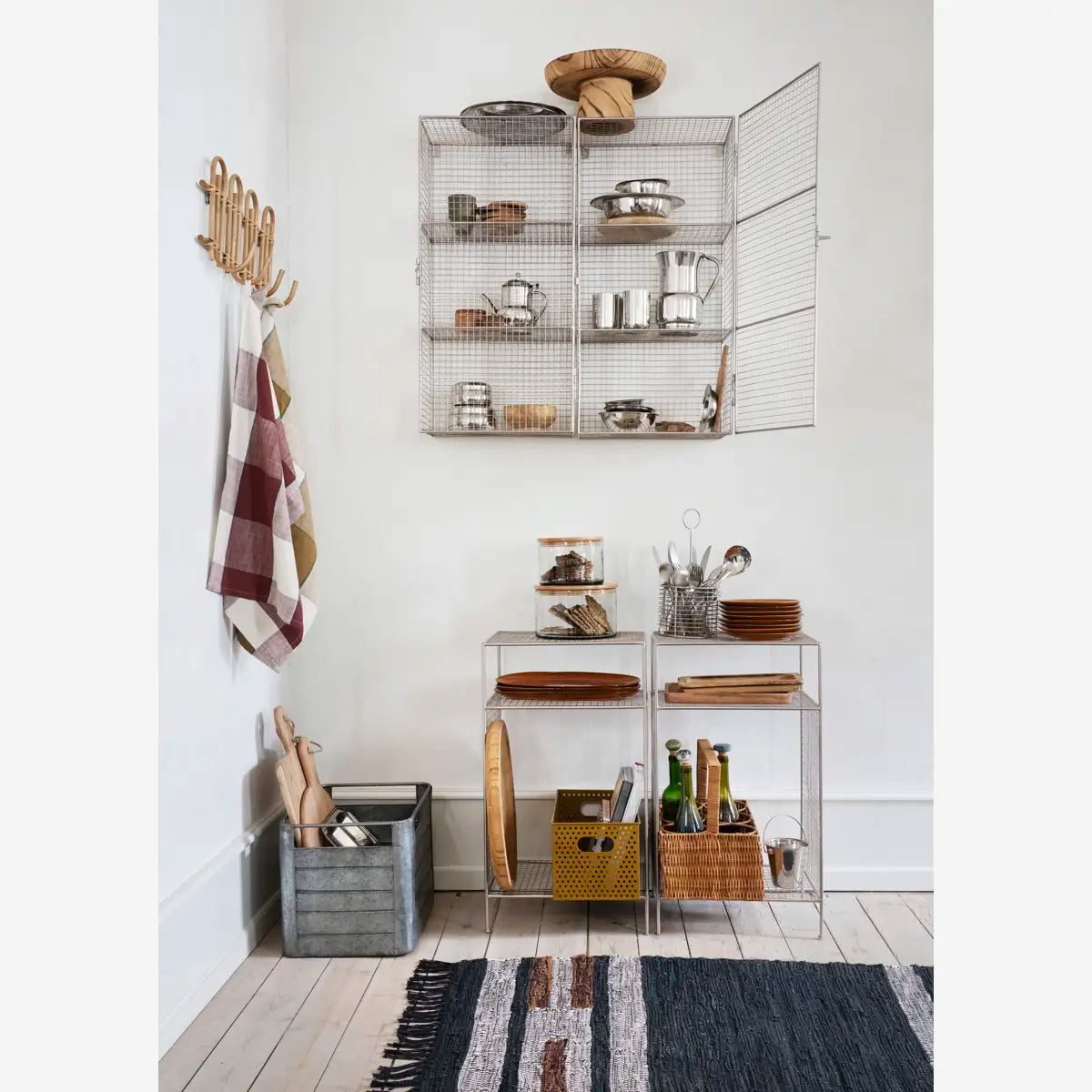 Stainless steel serving spoon