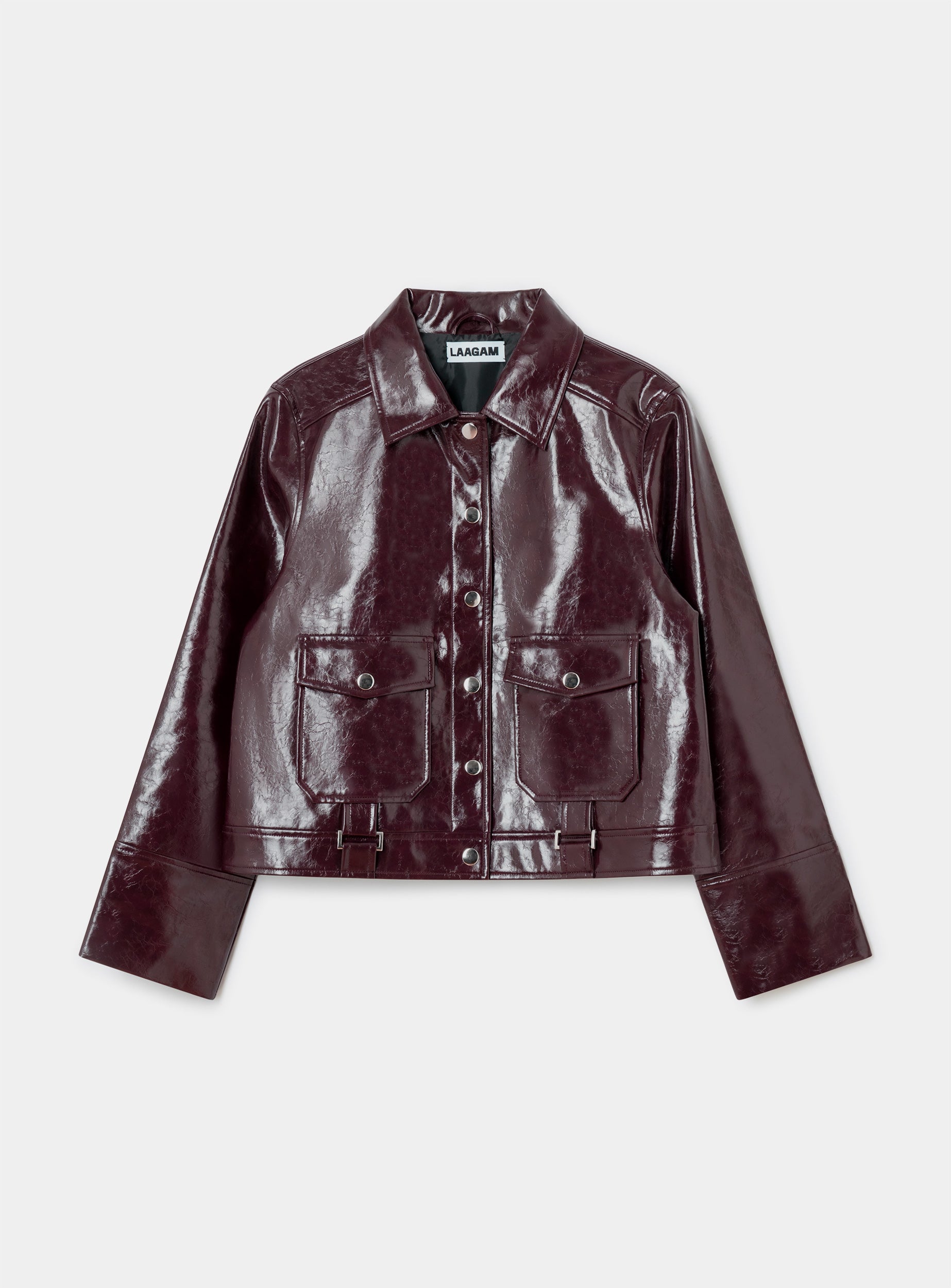 Bruna plum jacket