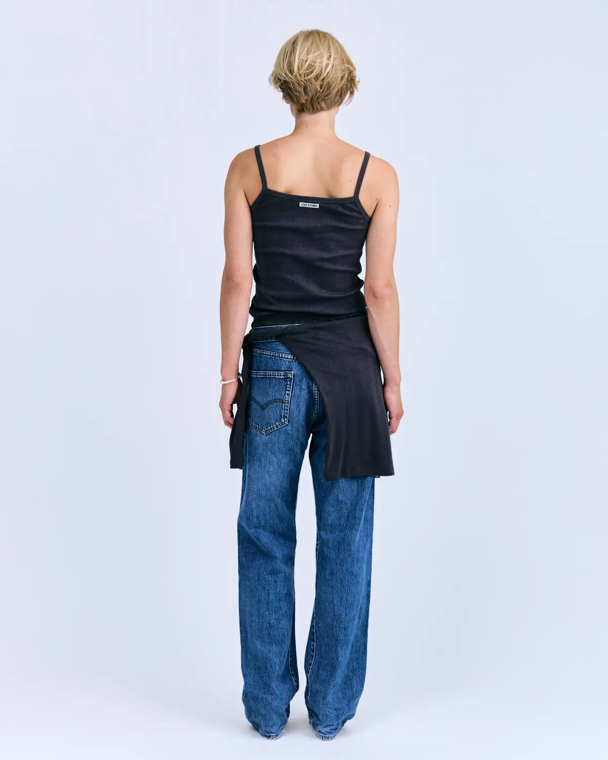 LS Mary Top Dark Grey