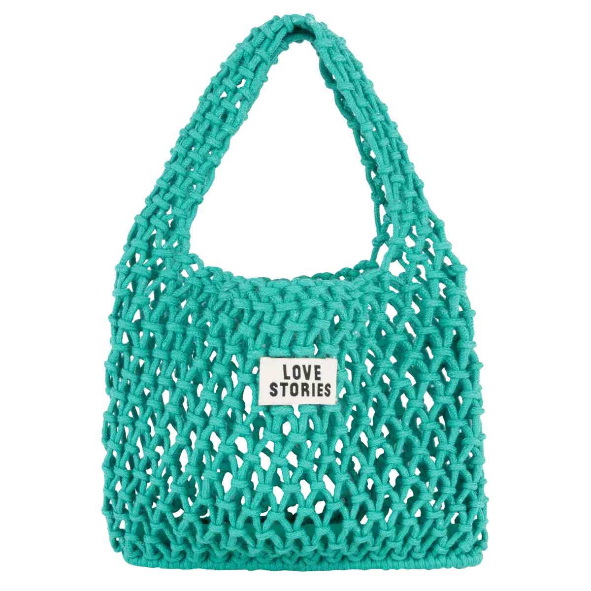 Crochet bag green