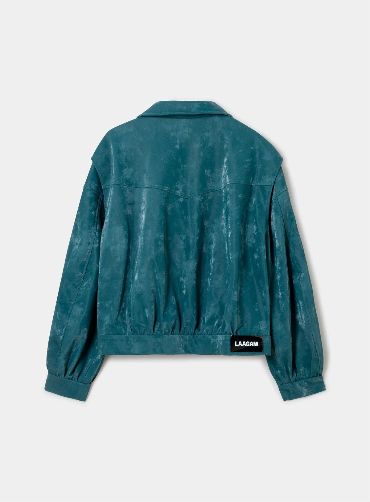 Cupido teal green bomber