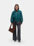 Cupido teal green bomber
