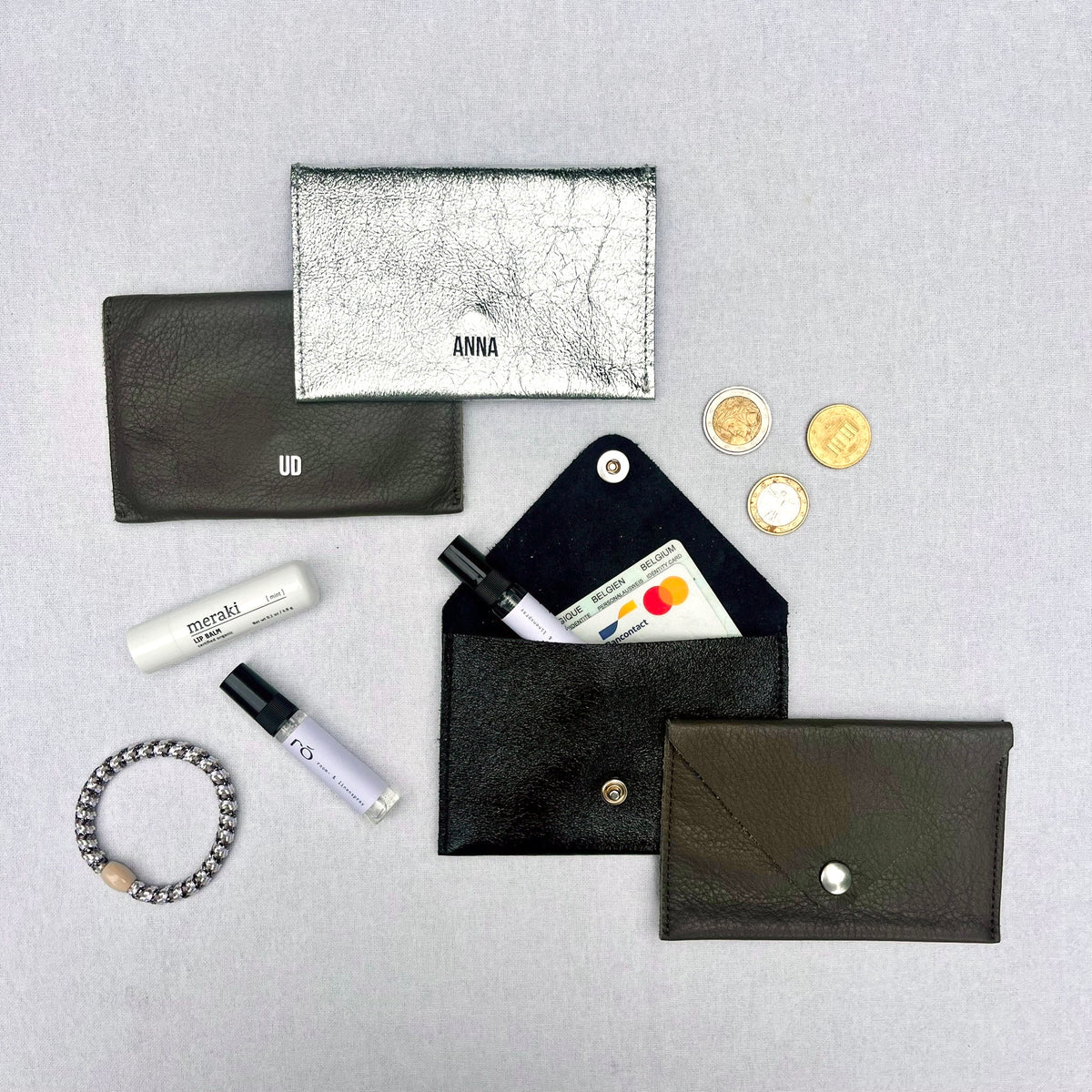 Gepersonaliseerde Mini Wallet-Leather