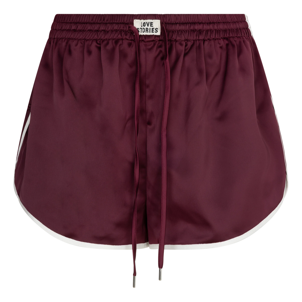 LS Frankie Bordeaux Shorts