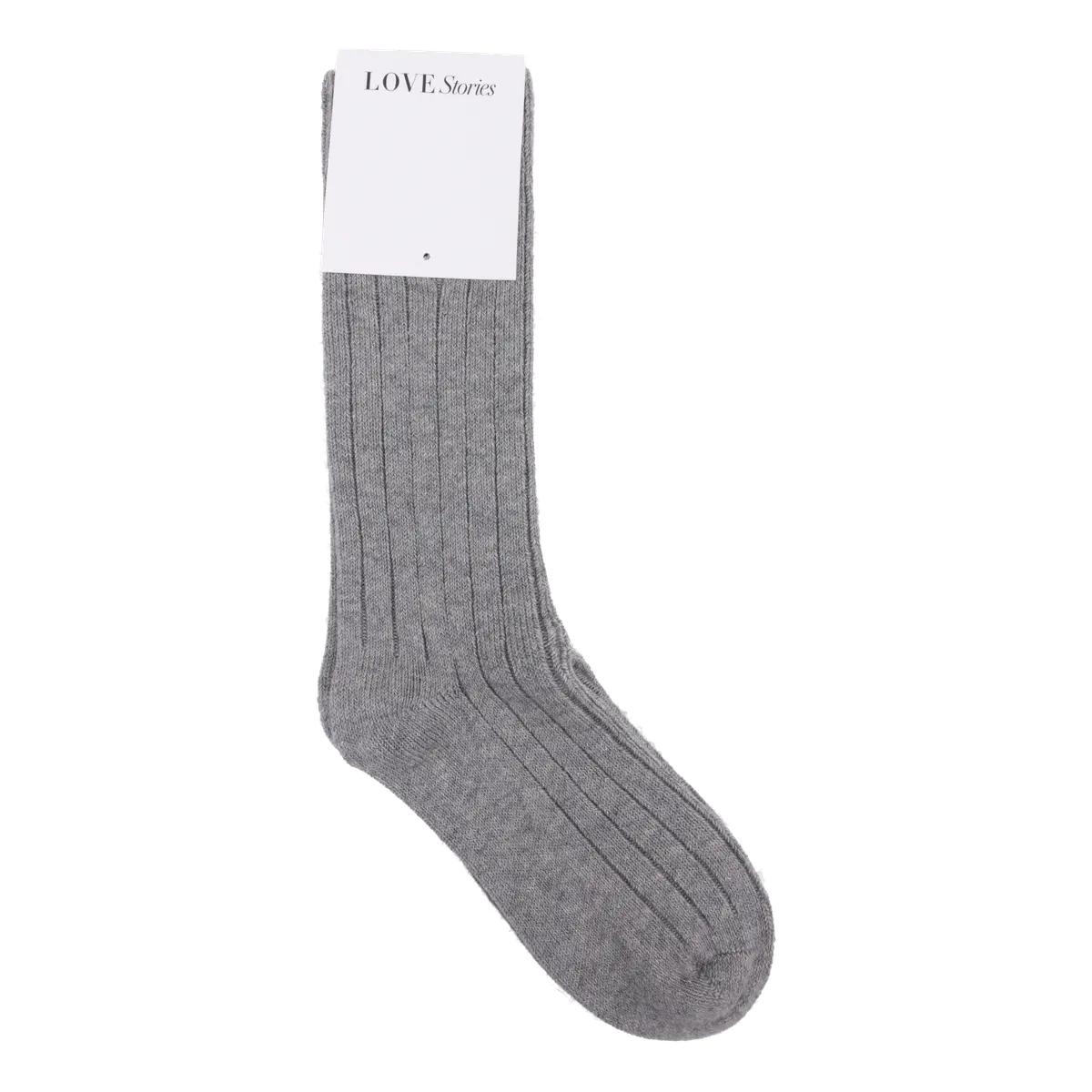 LS Cashmere Socks Grey