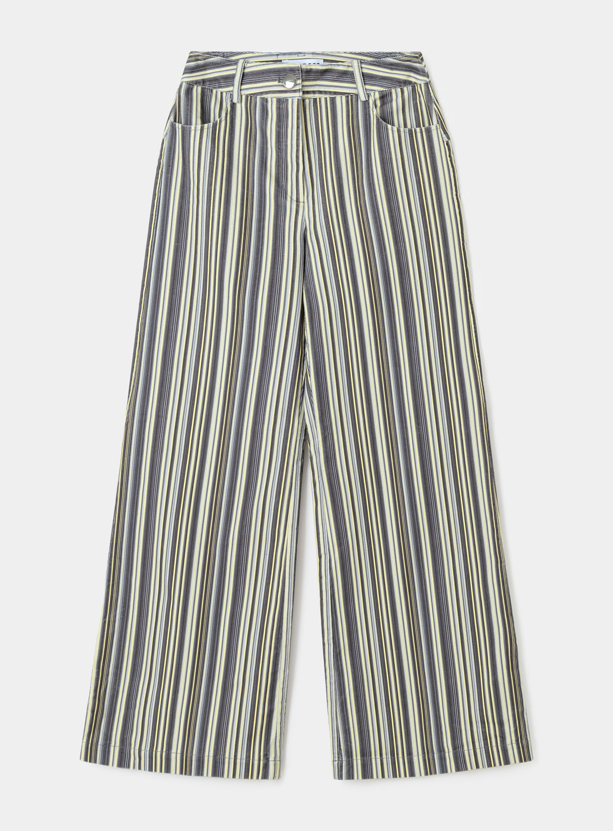 Holly grey striped pants