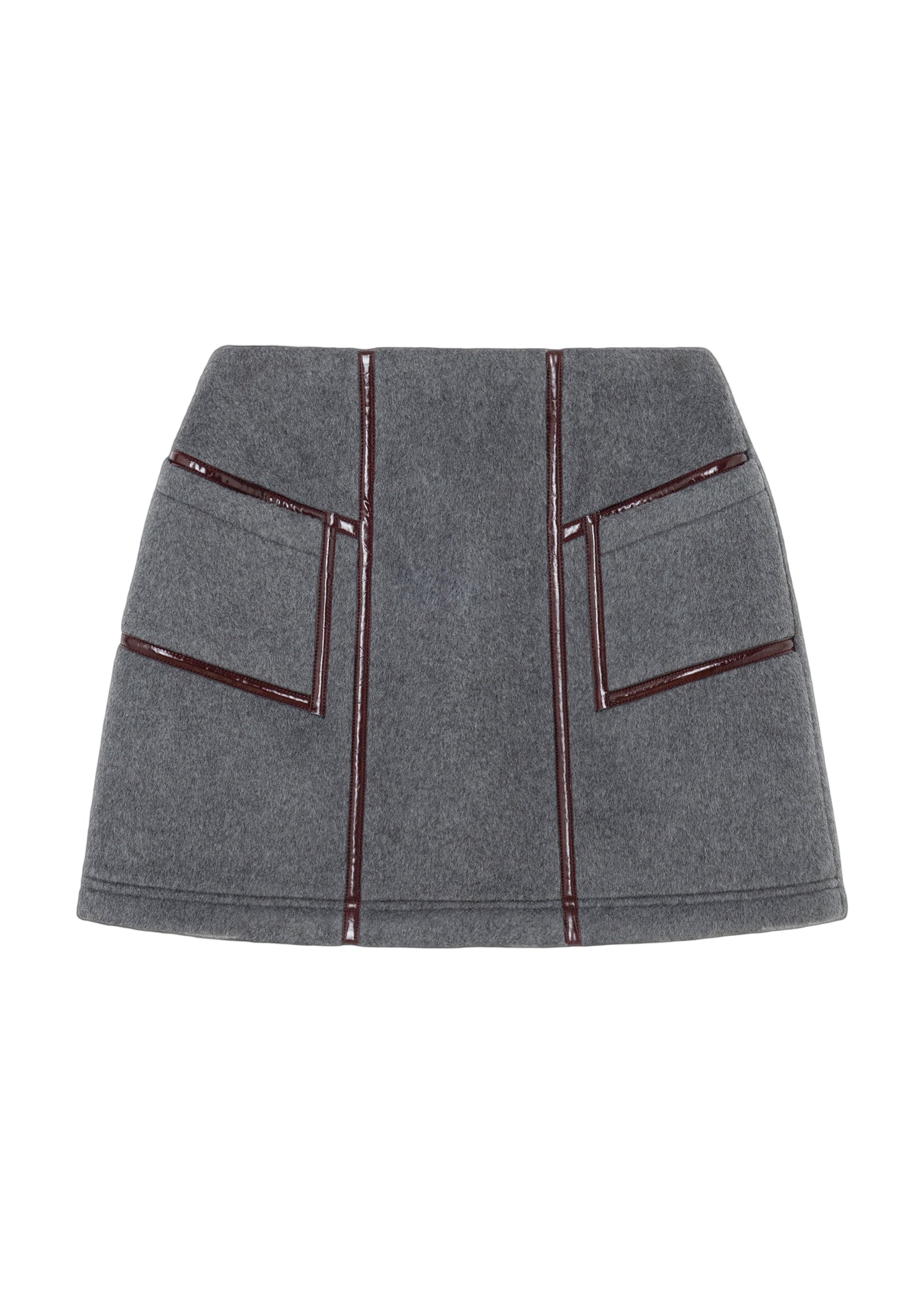 FRANKIE SHORT SKIRT - GREY