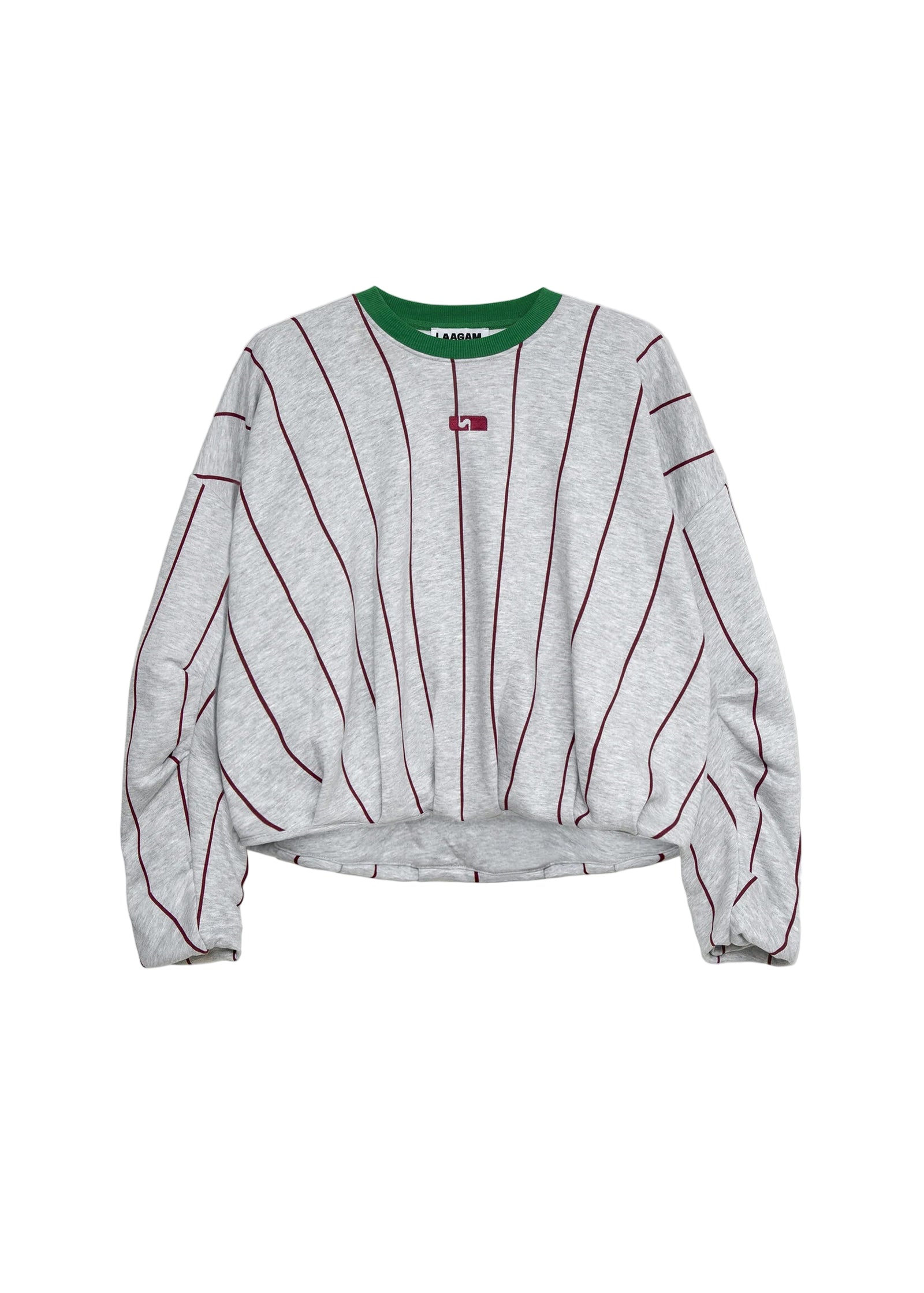 Kelly sweatshirt - grey striped
