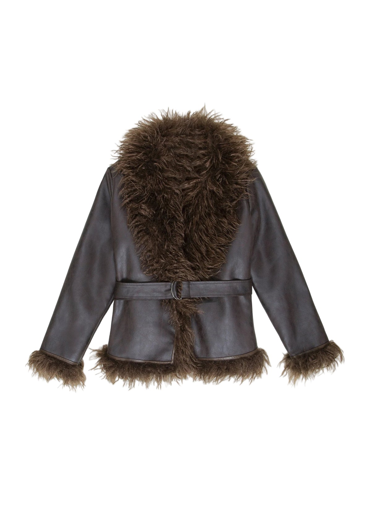 Zoya sharling short coat - Brown