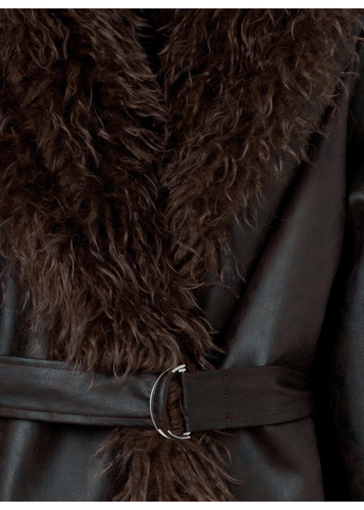 Zoya sharling short coat - Brown