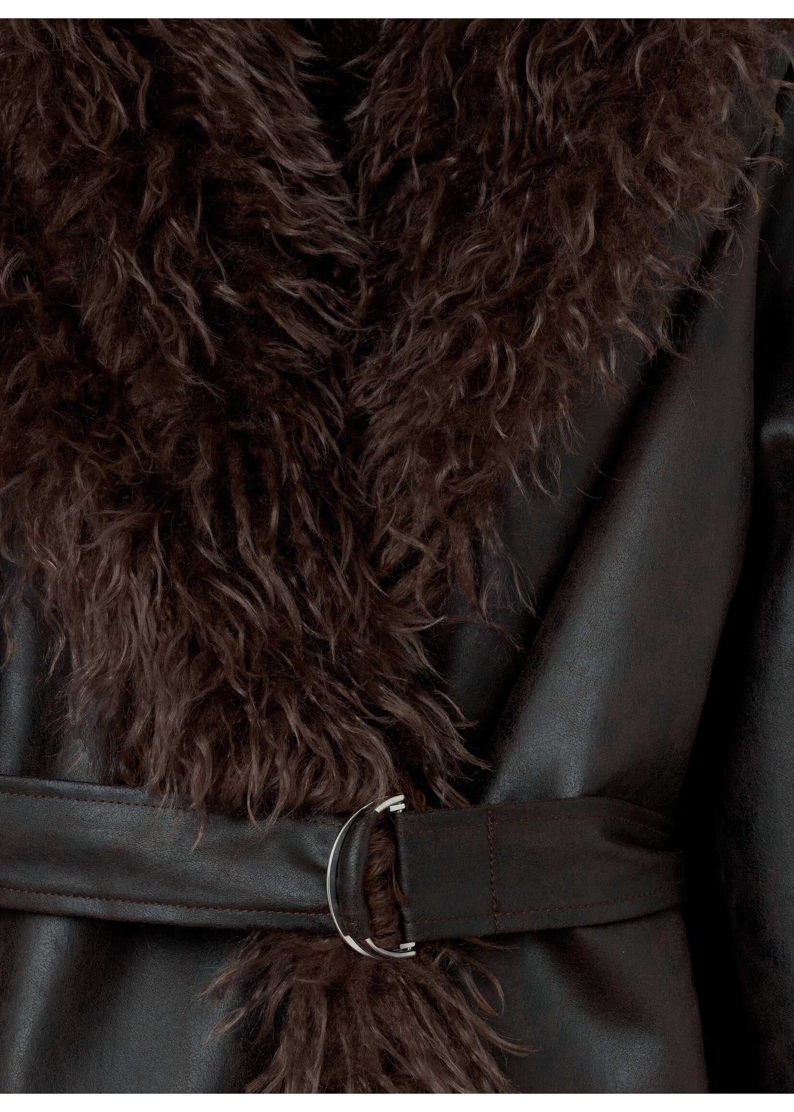 Zoya sharling short coat - Brown