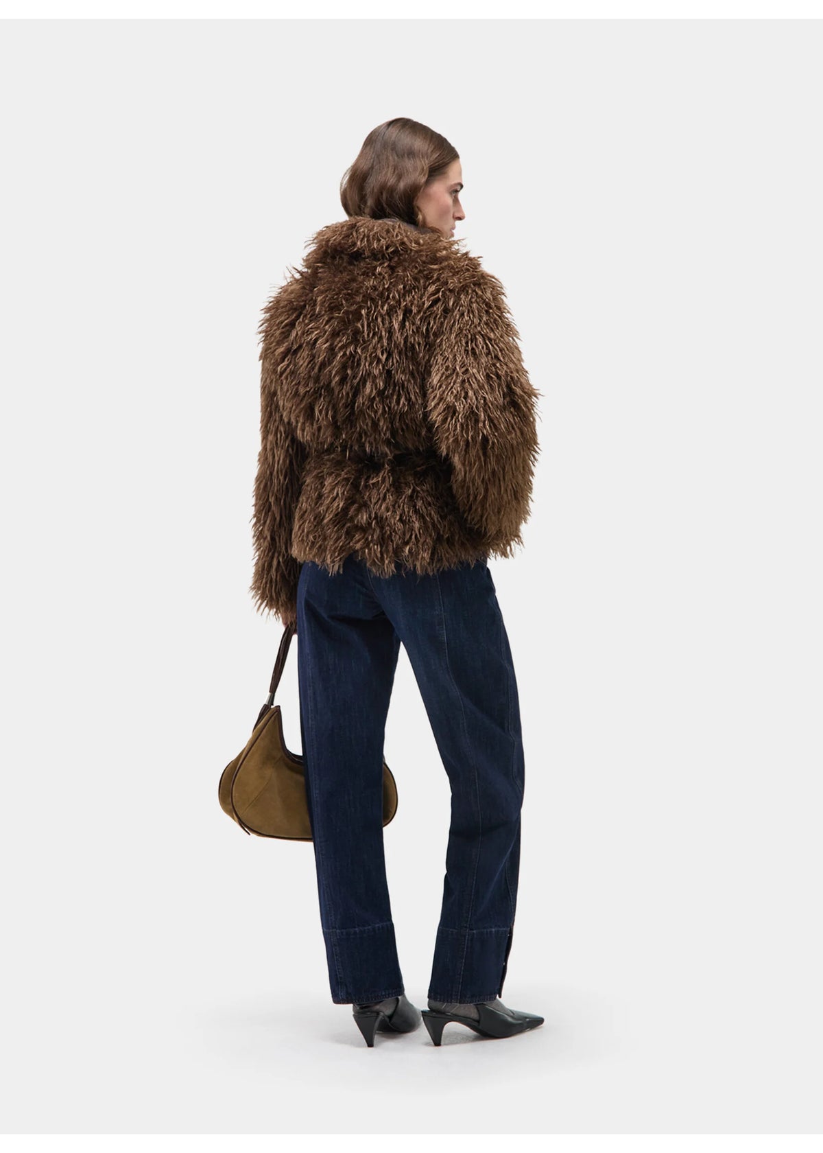 Zoya sharling short coat - Brown