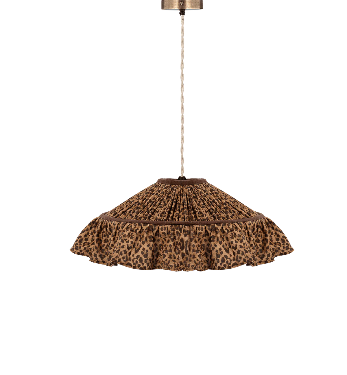 Leopard Frill Lamp