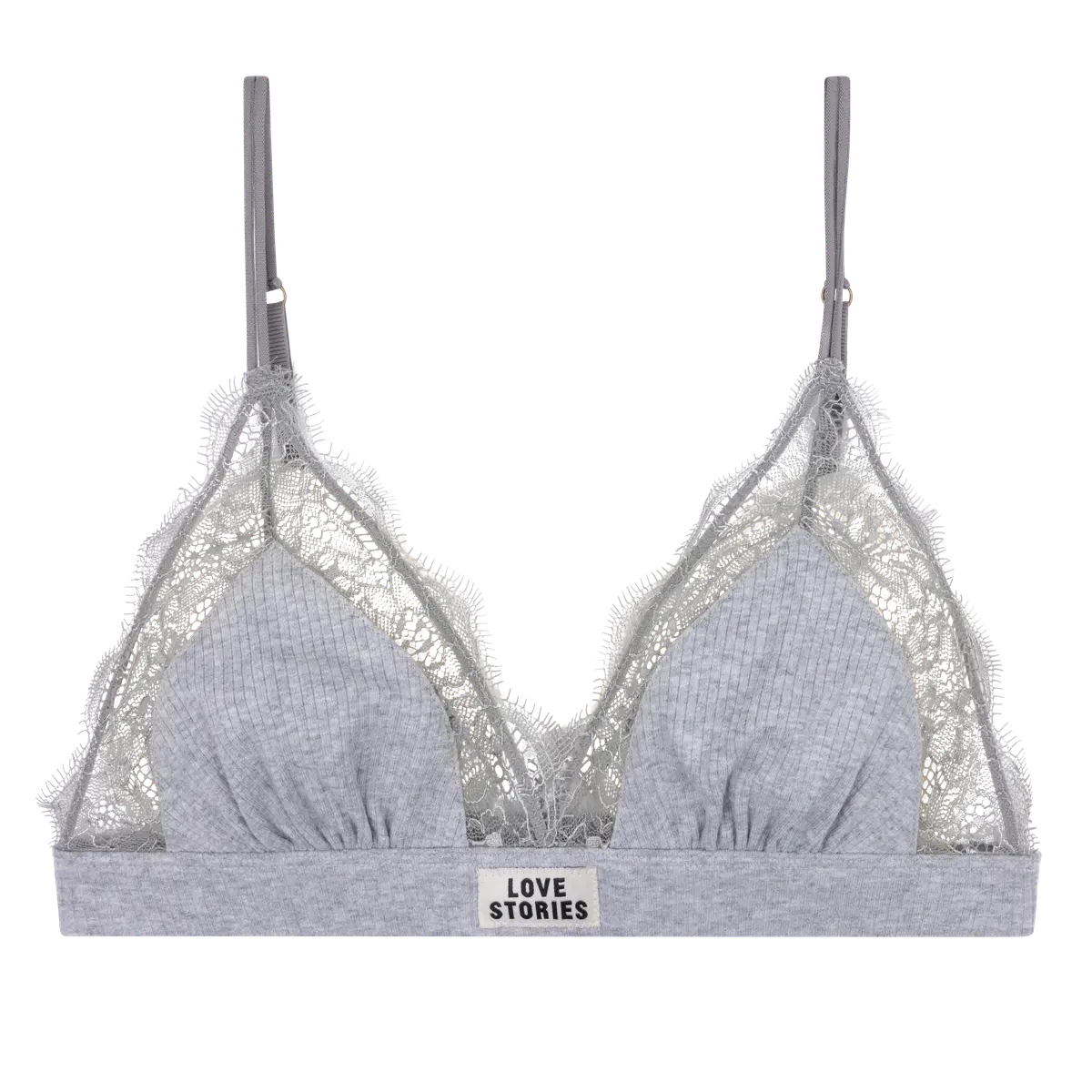 LS LOVE LACE GREY