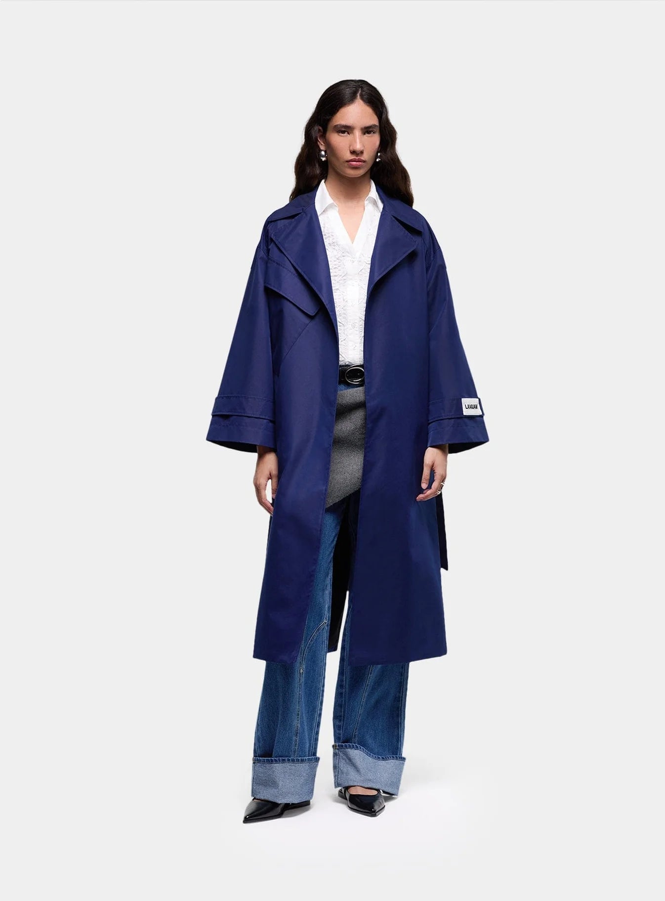 Londres Navy Trench