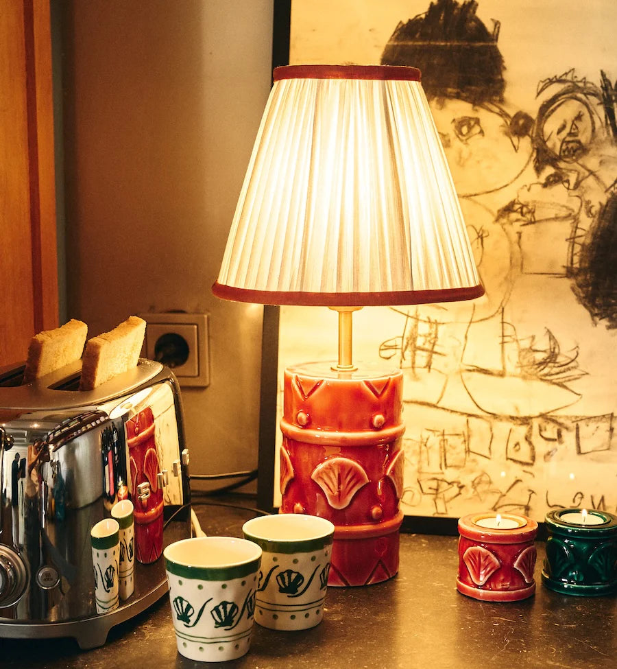 Tan Lines Lamp Shade