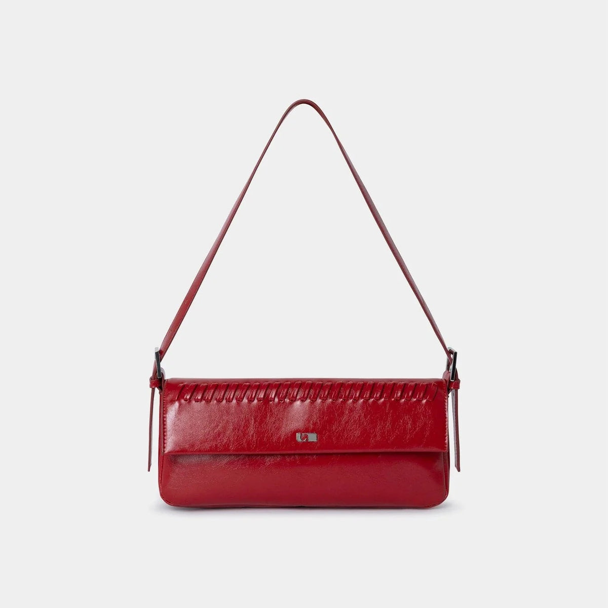 Miranda Red Braided Bag