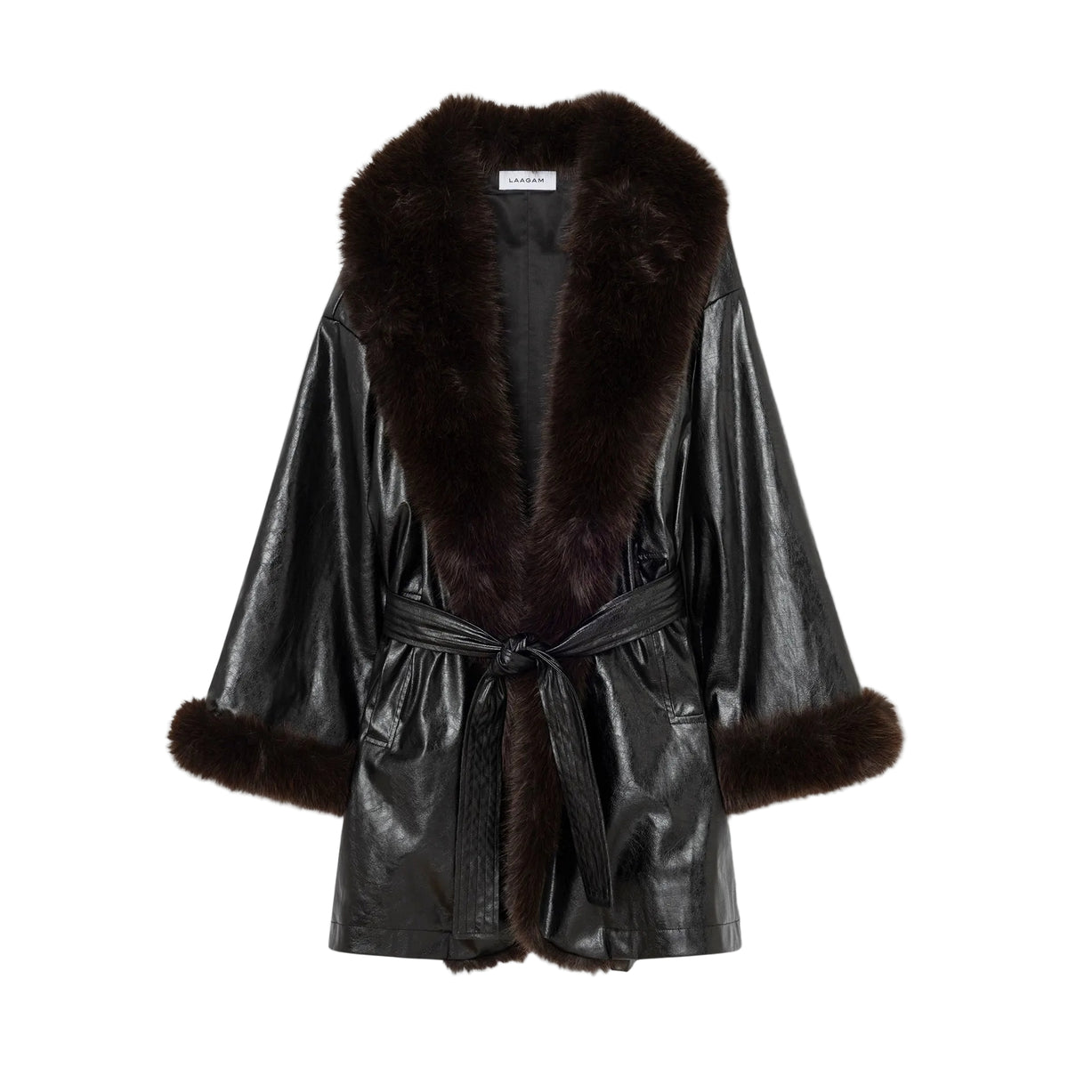 Oriane Black Short Coat