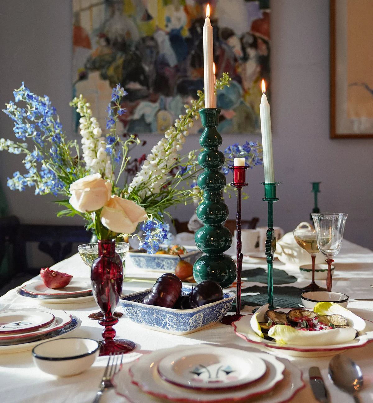 Pine Balloon Candle Holder