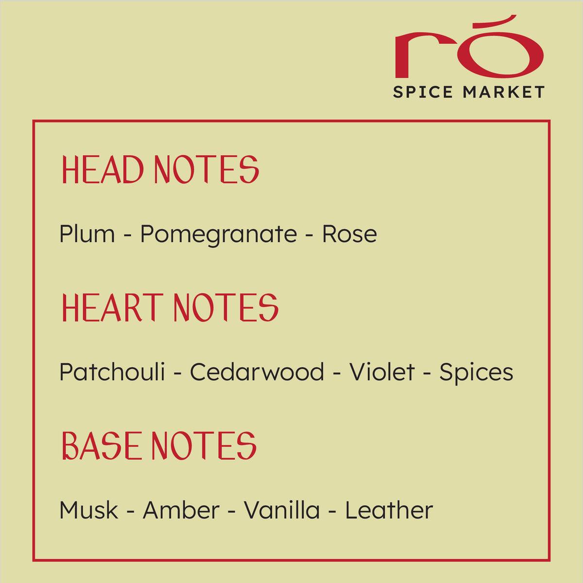 RÓ Spice Market - room- &amp; linenspray 100 ml - personaliseerbaar