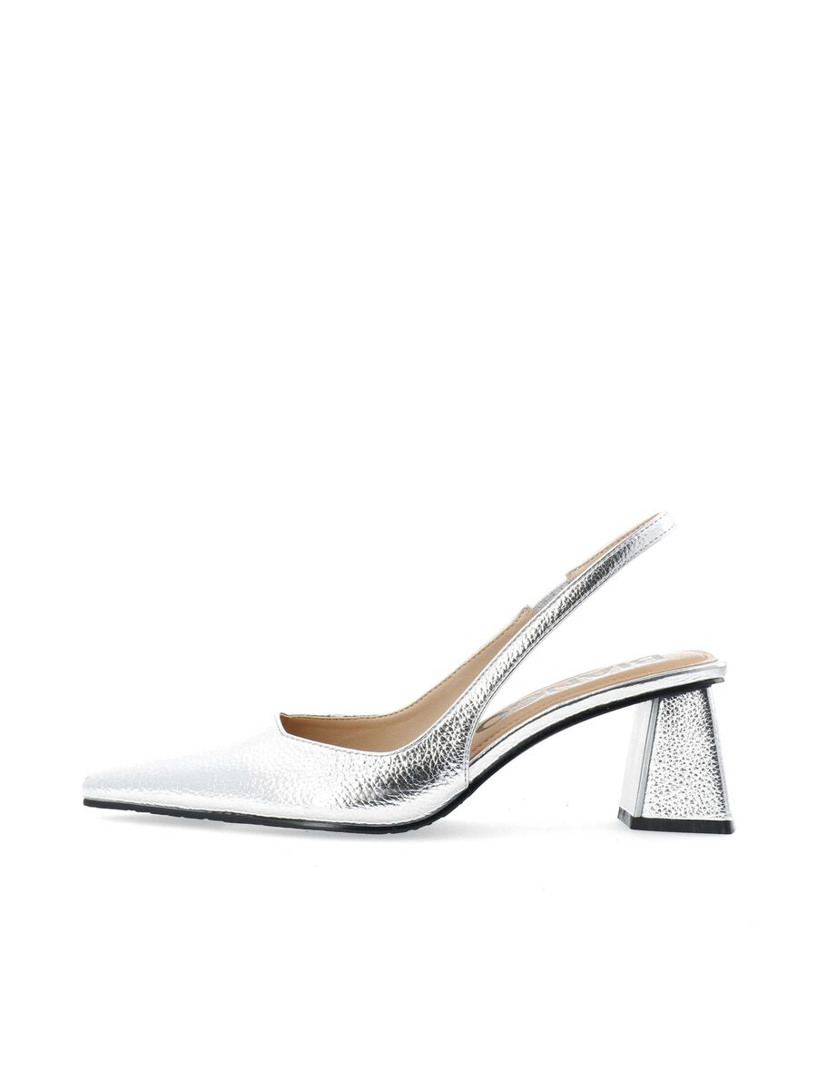 Slingback silver