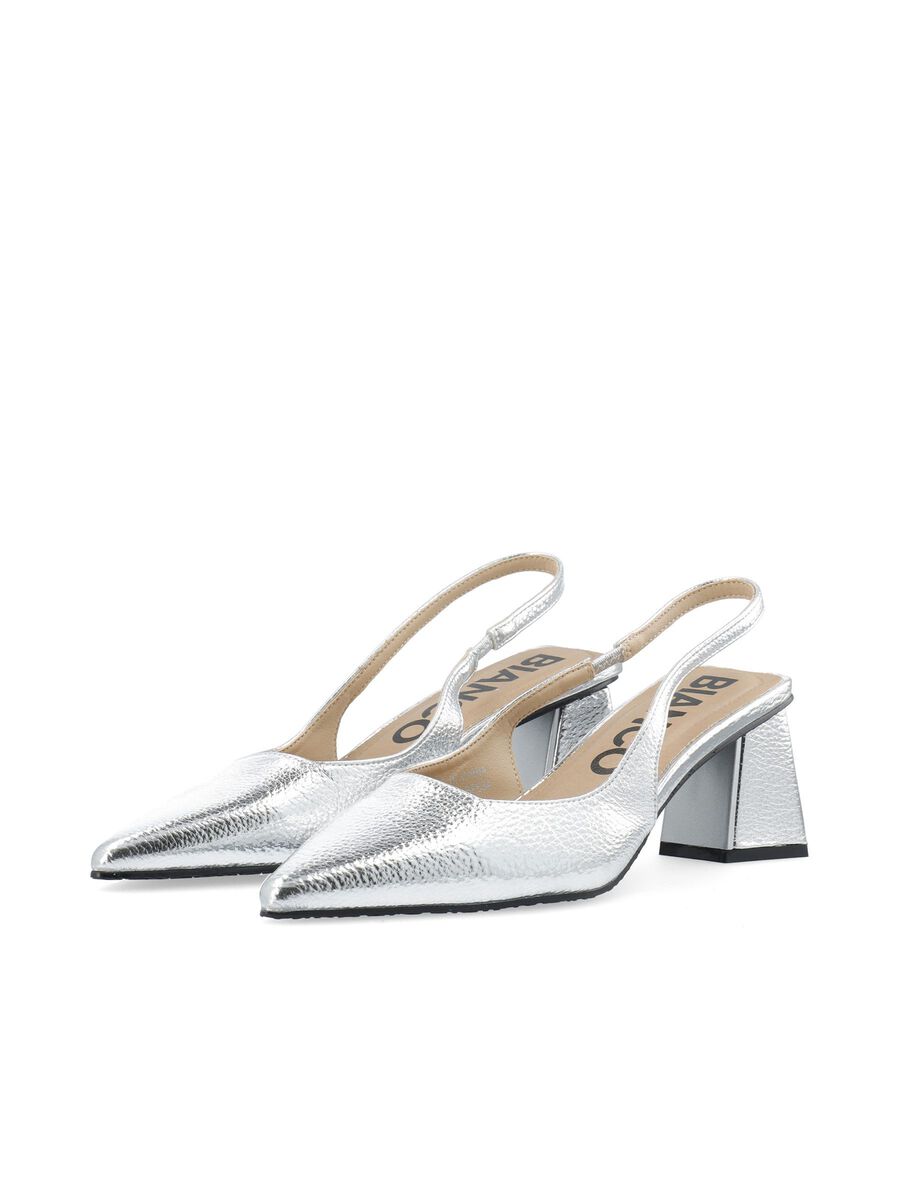 Slingback silver