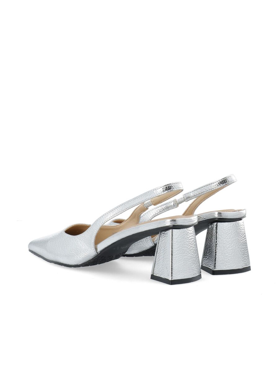 Slingback silver