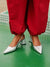 Slingback silver