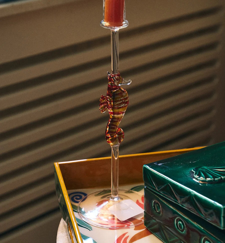 Seahorse Candle Holder