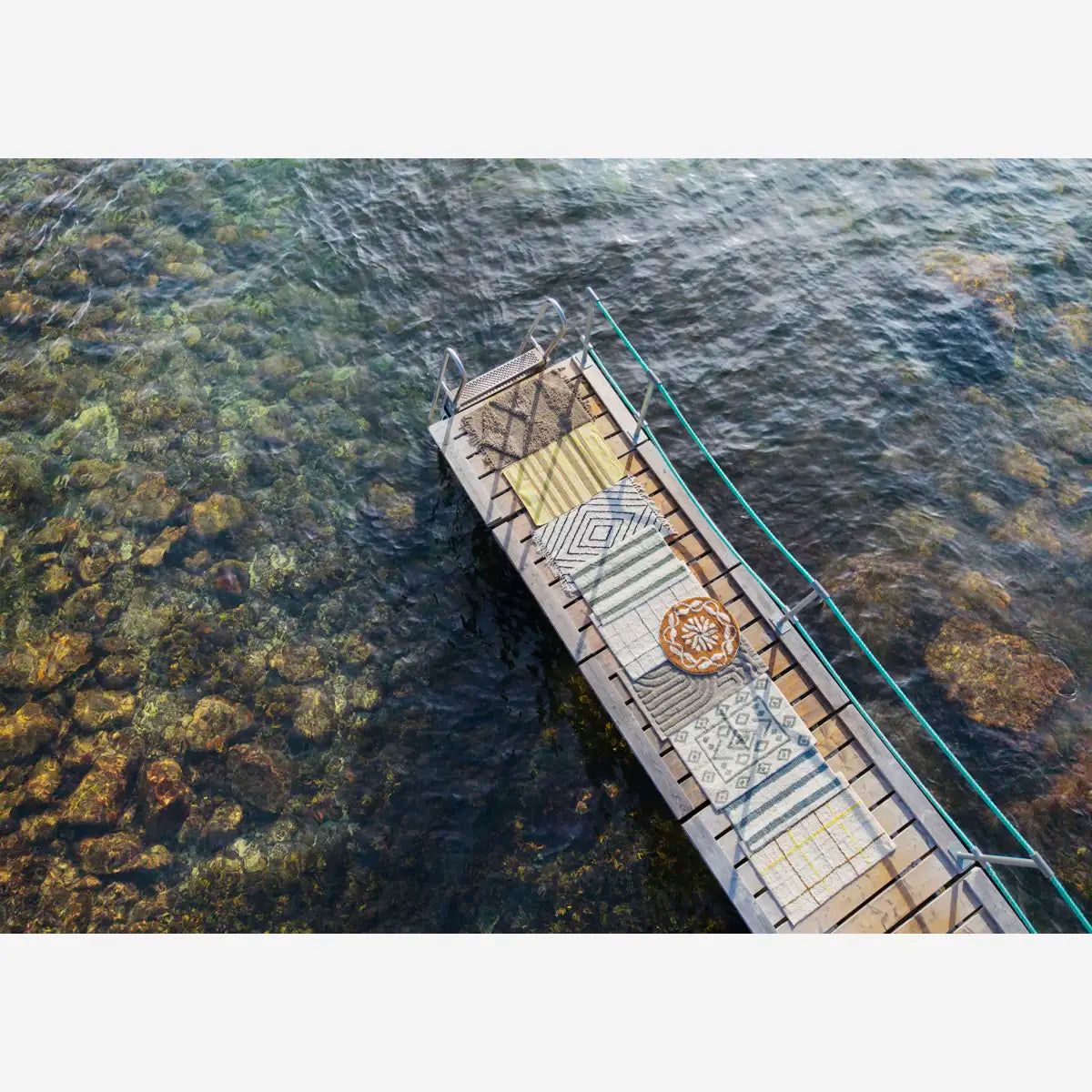 Checked Tufted Bath Mat