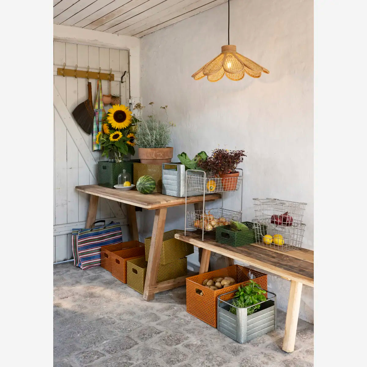 Stackable Iron Basket