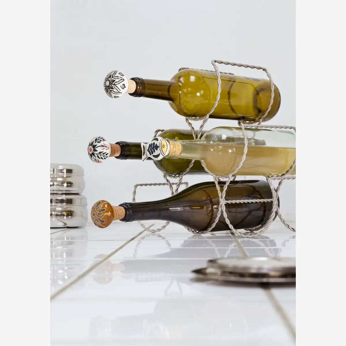 Iron (wine)bottle holder