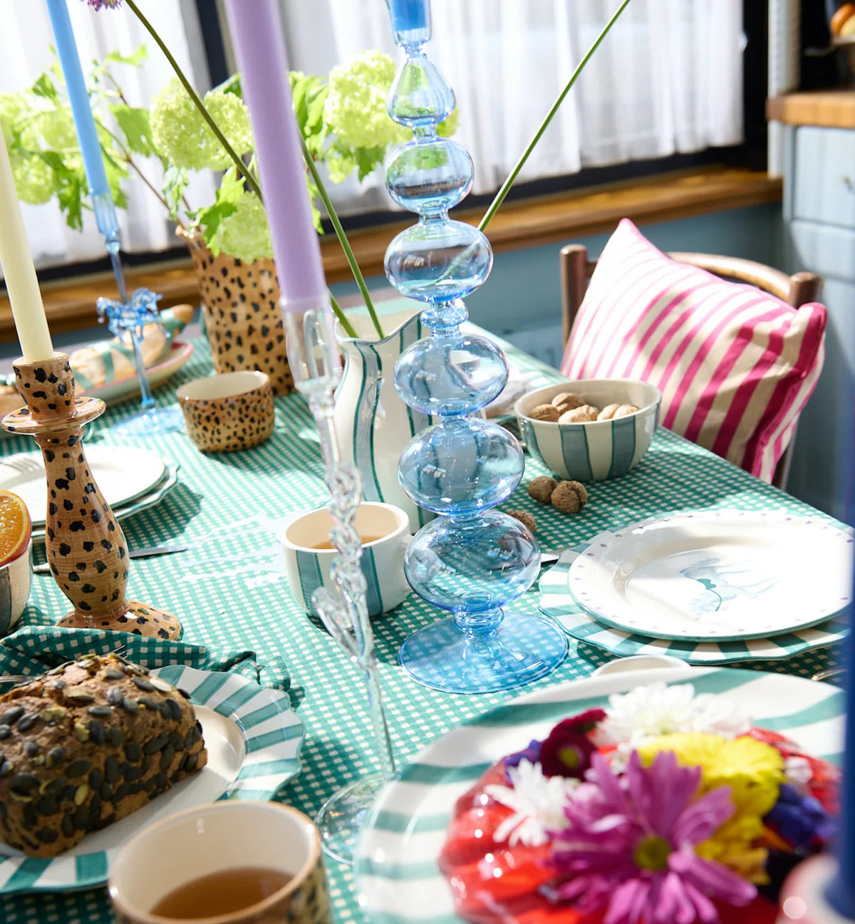 Stone Balloon Candle Holder