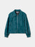 Cupido teal green bomber