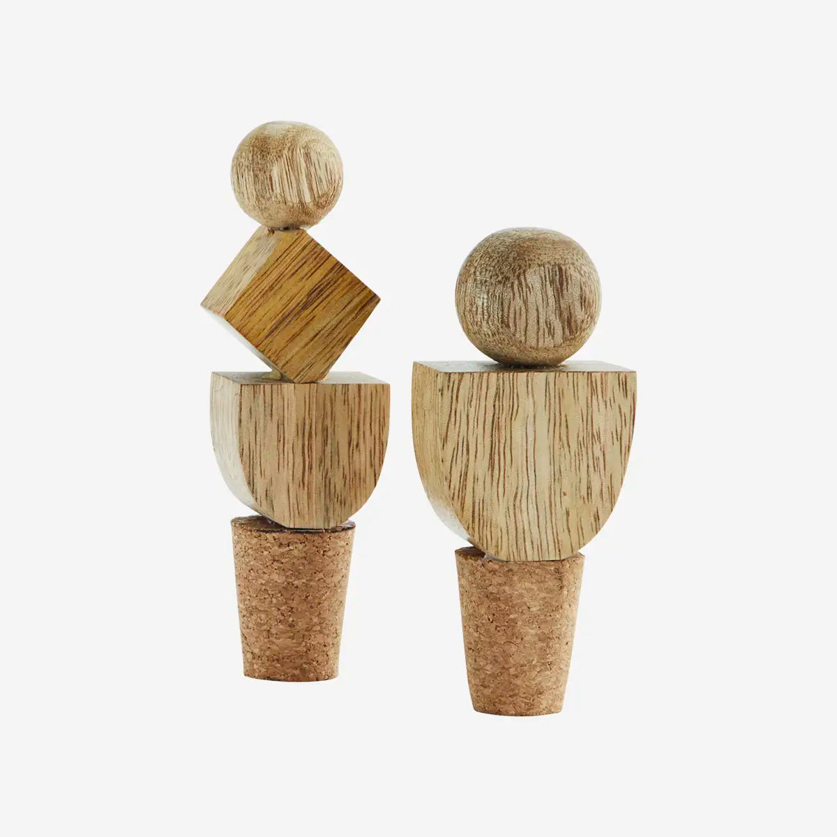 Handmade wooden bottle stopper