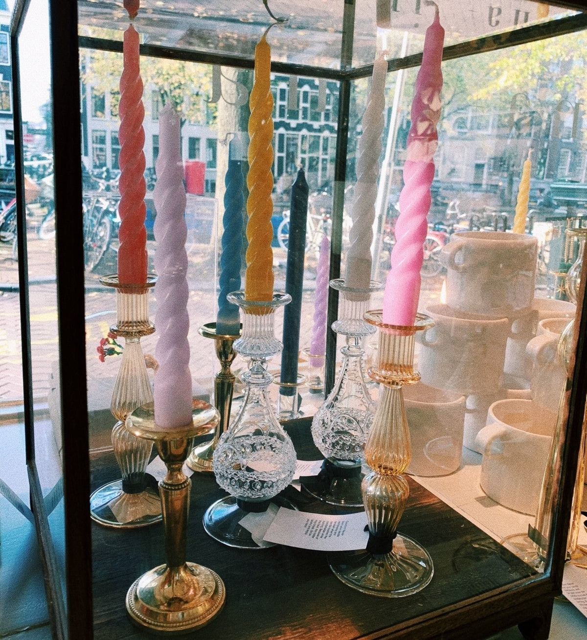 Twisted Single Candle