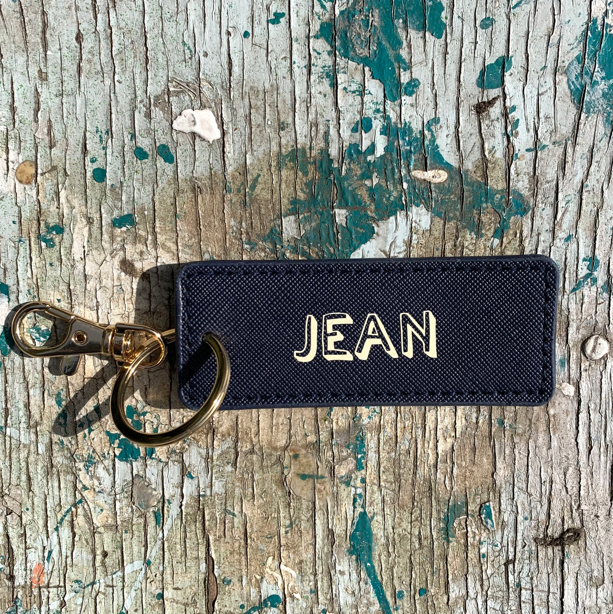 Gepersonaliseerde Key Hanger Ecoleather