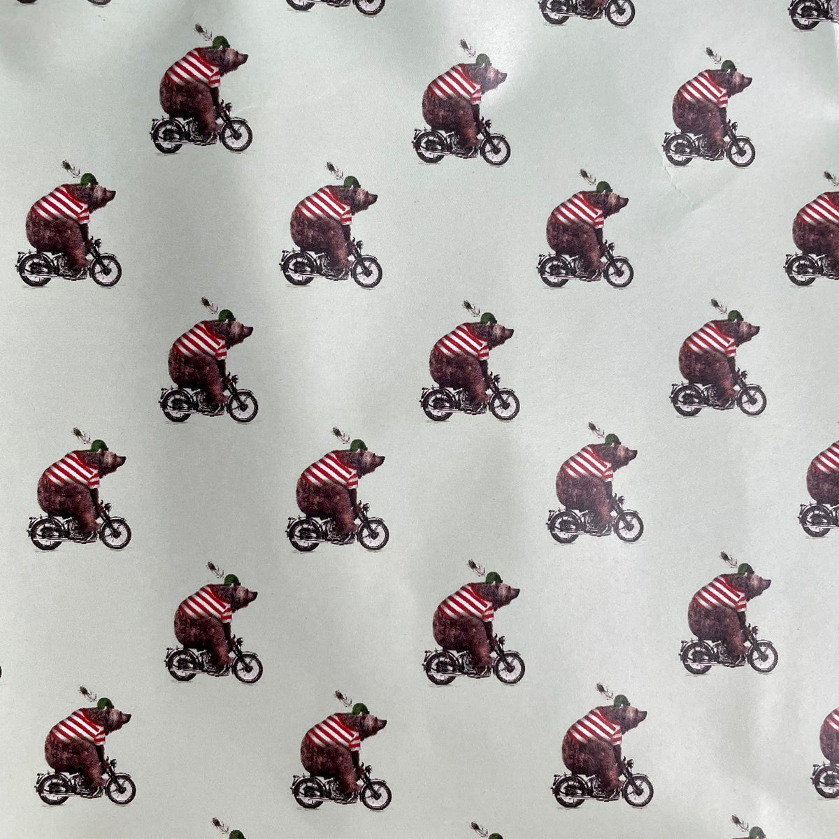 Kaftpapier beer/eenhoorn