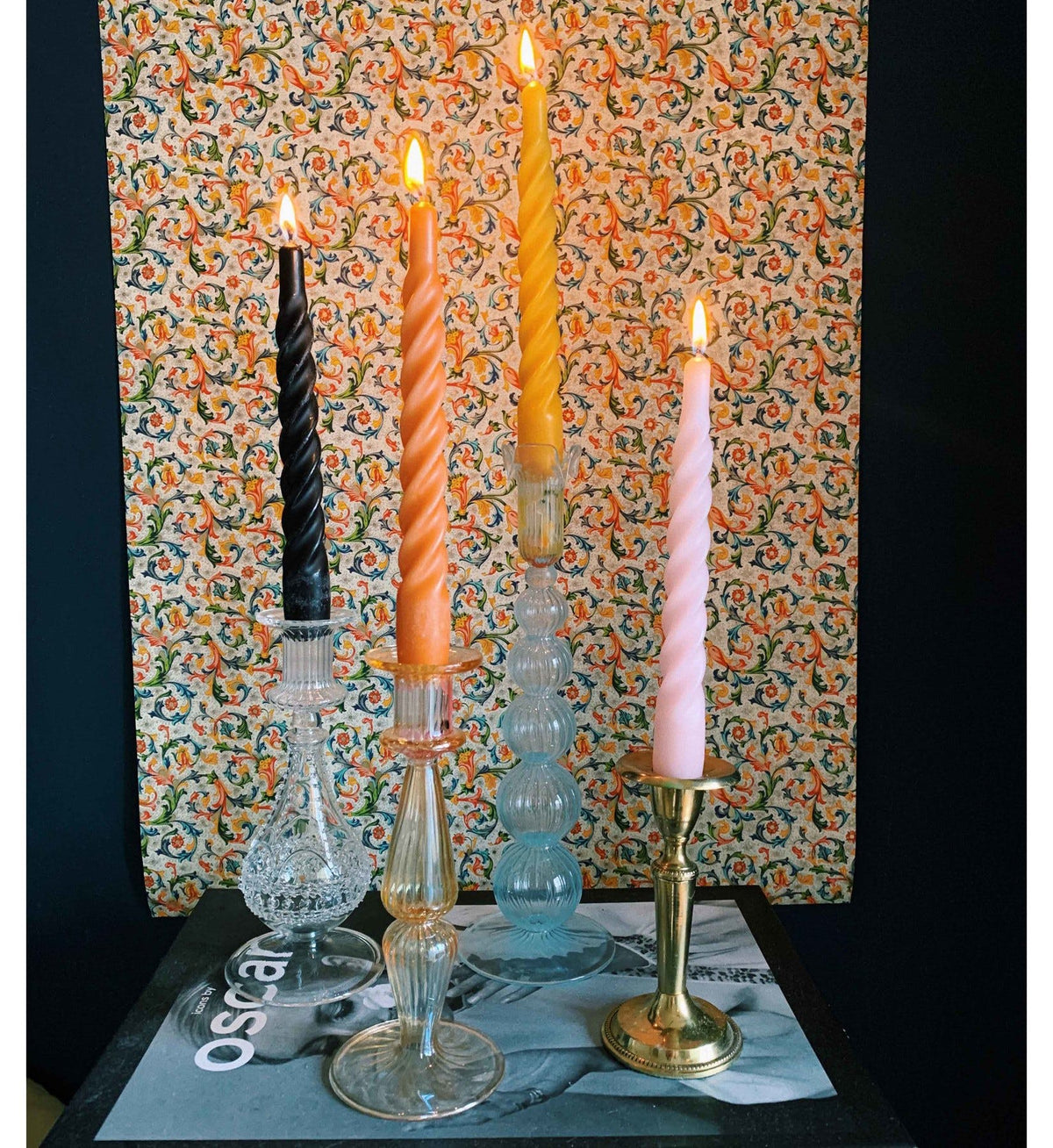 Twisted Single Candle