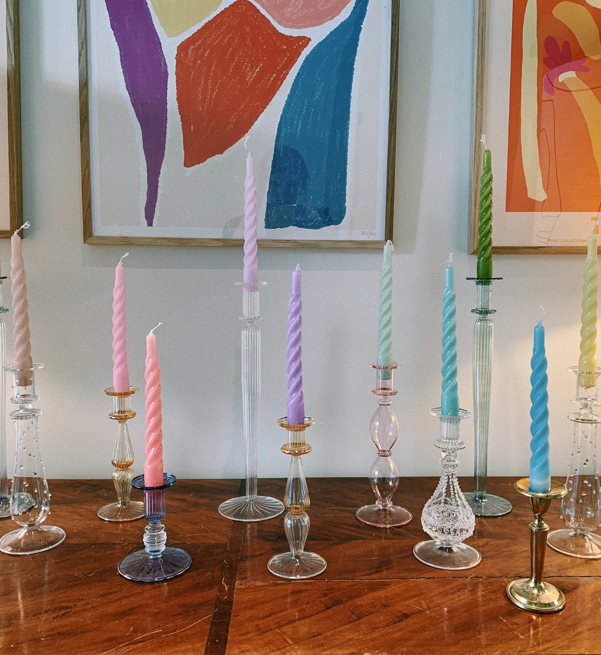 Twisted Single Candle