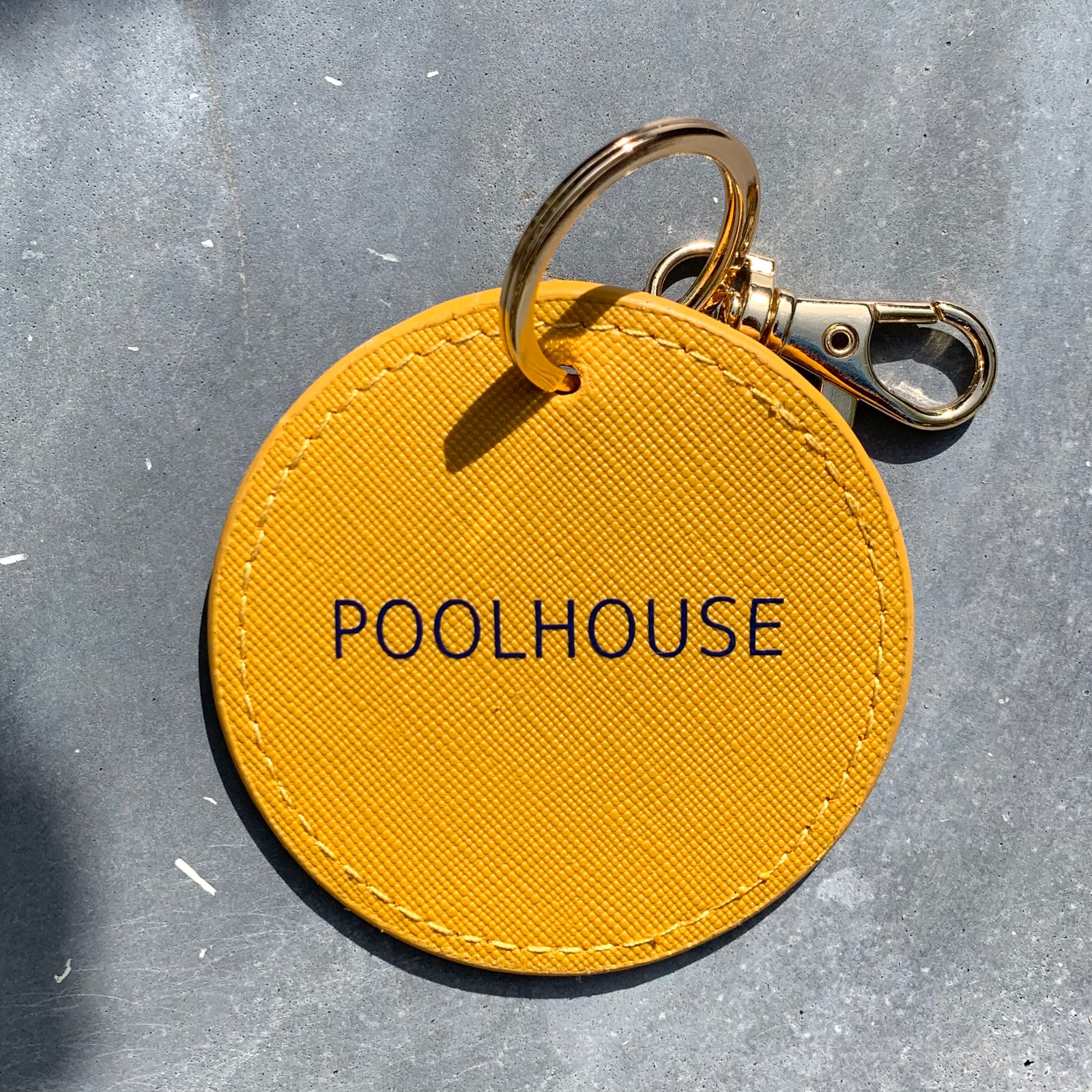 Gepersonaliseerde Key Hanger Ecoleather